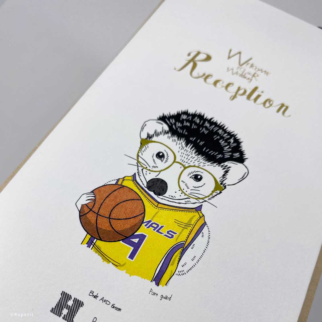 BK 席次表Set【結婚式 ペーパー 席次表】