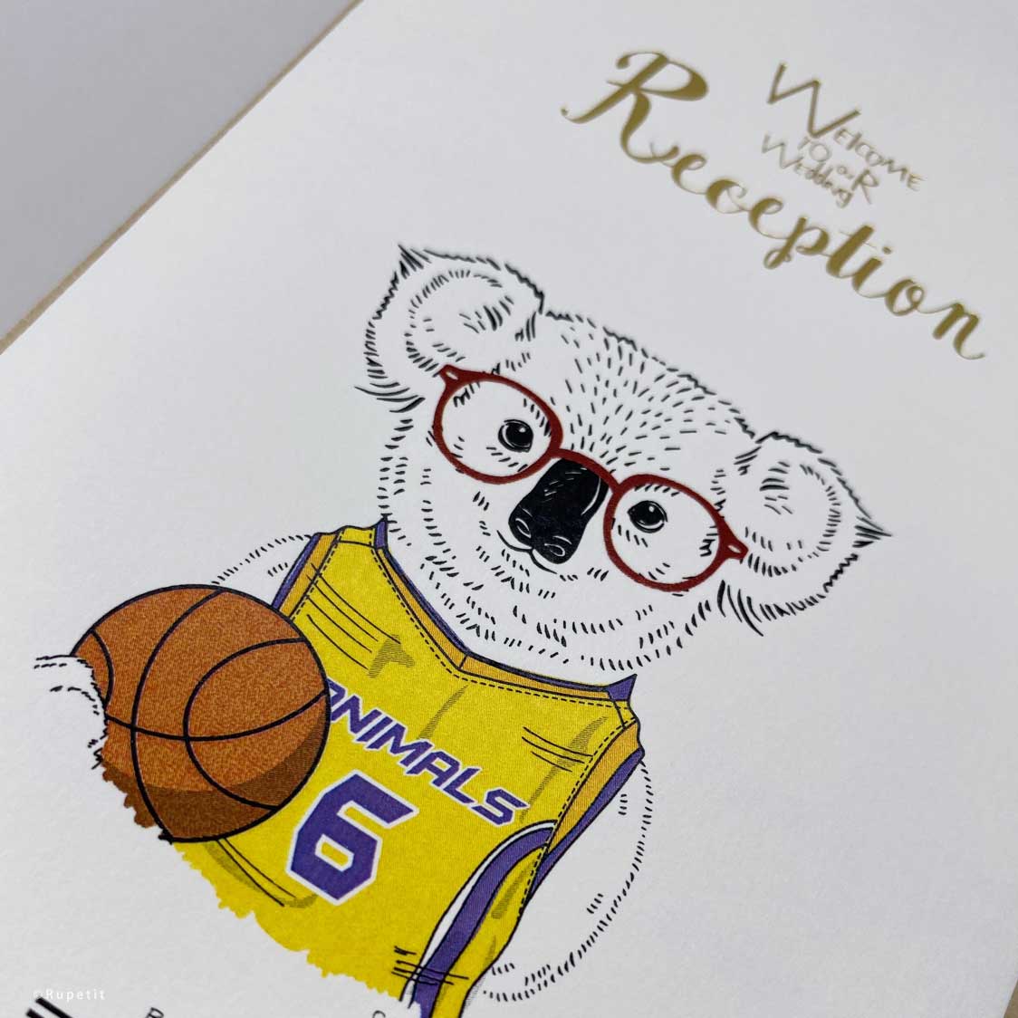 BK 席次表Set【結婚式 ペーパー 席次表】