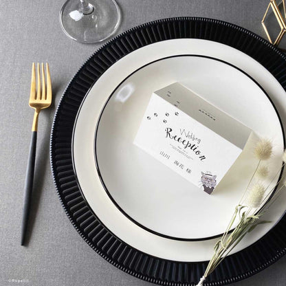 【結婚式 席次表】Cat Set(ロール)【結婚式 ペーパー 席次表】