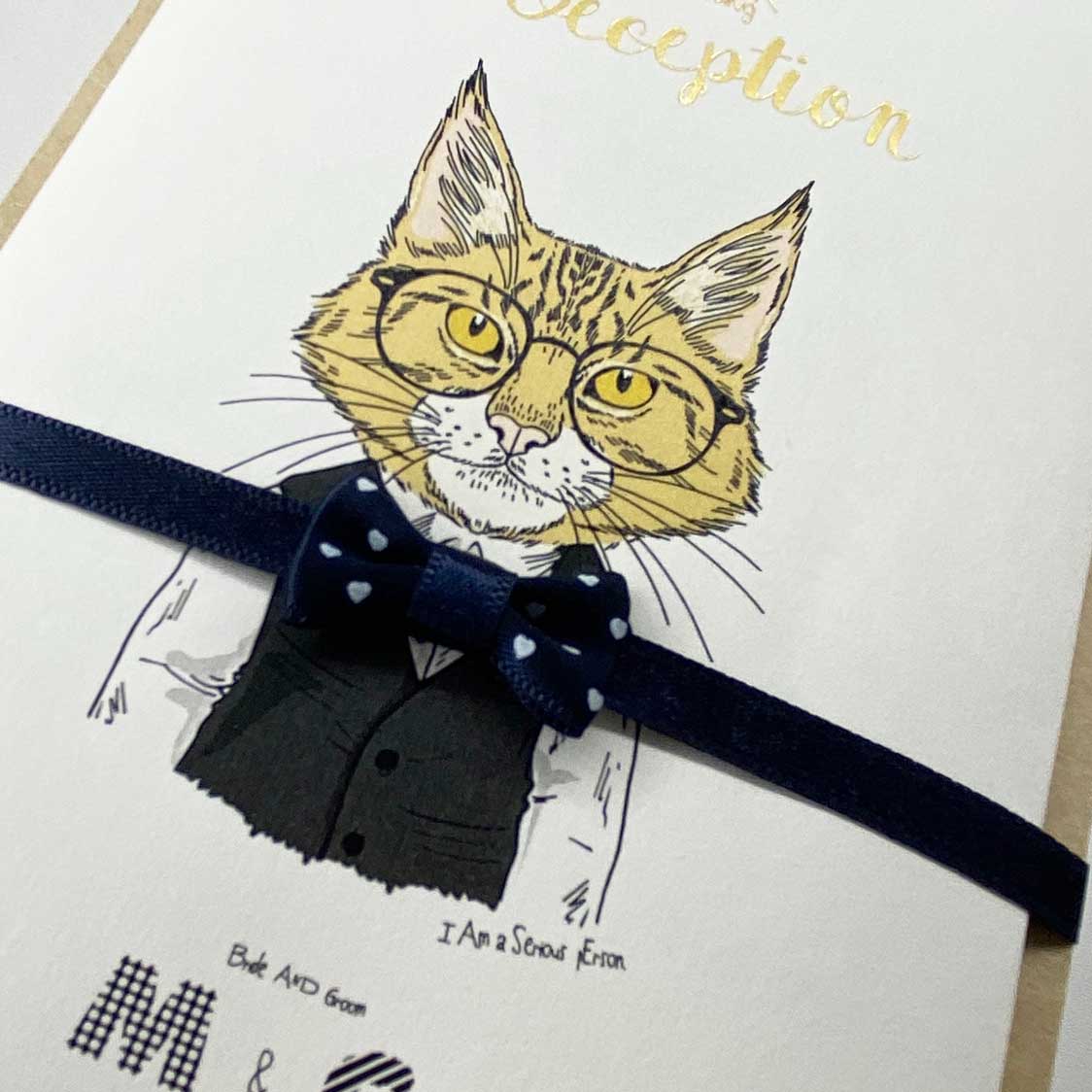 【結婚式 席次表】Cat Set【結婚式 ペーパー 席次表】