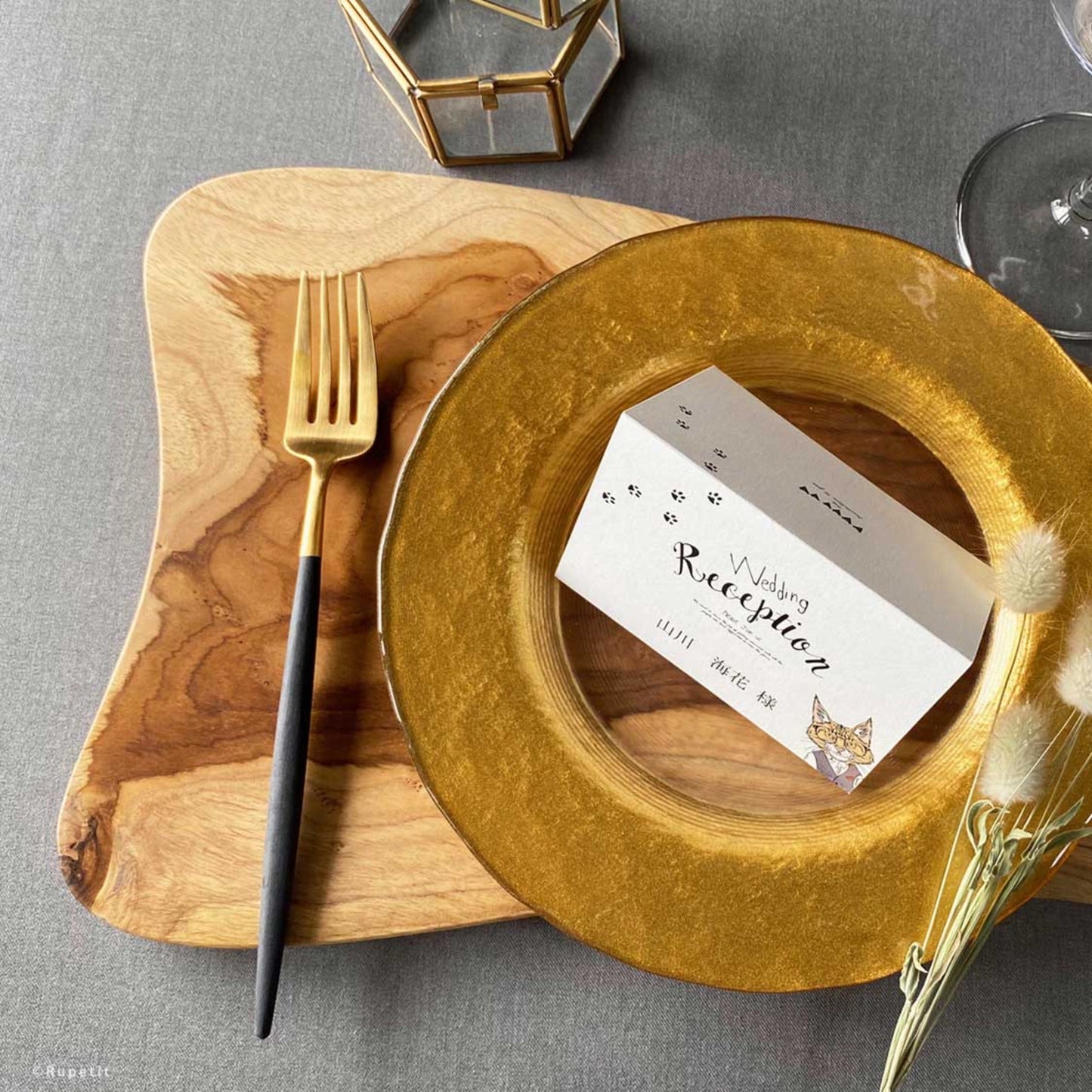 【結婚式 席次表】Cat Set【結婚式 ペーパー 席次表】