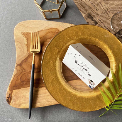 【結婚式 席次表】Dog Set(ロール)【結婚式 ペーパー 席次表】