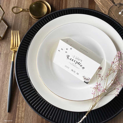 【結婚式 席次表】Dog Set【結婚式 ペーパー 席次表】