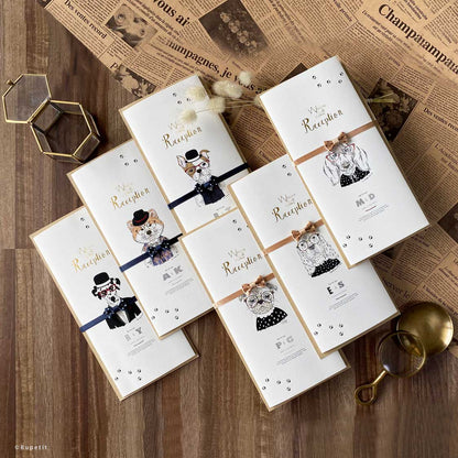 【結婚式 席次表】Dog Set【結婚式 ペーパー 席次表】