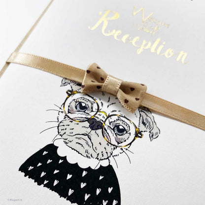 【結婚式 席次表】Dog Set【結婚式 ペーパー 席次表】