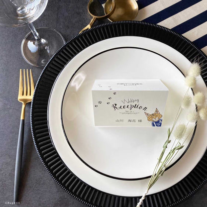 【結婚式 席次表】FT Set(ロール)【結婚式 ペーパー 席次表】