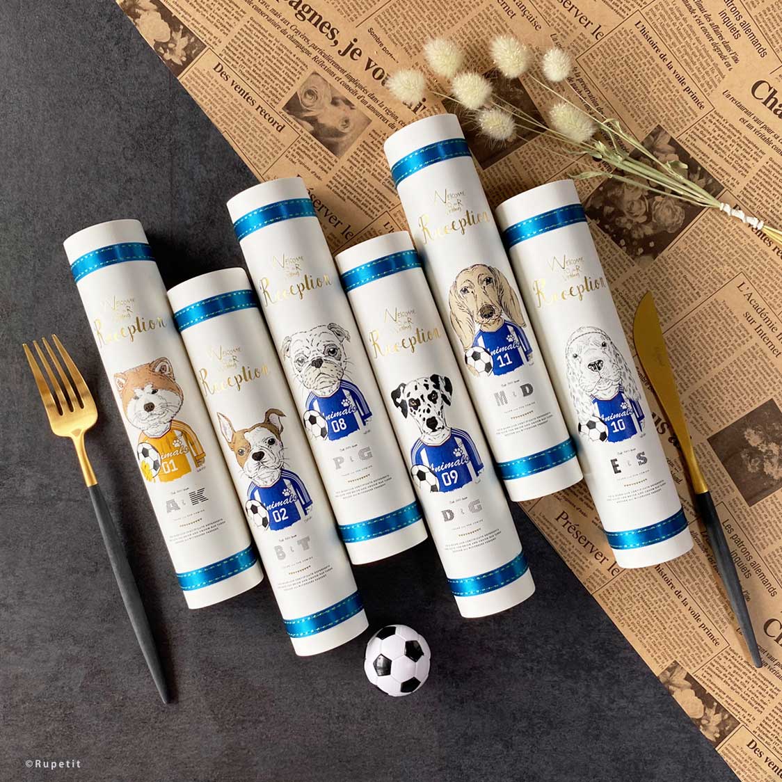 【結婚式 席次表】FT Set(ロール)【結婚式 ペーパー 席次表】