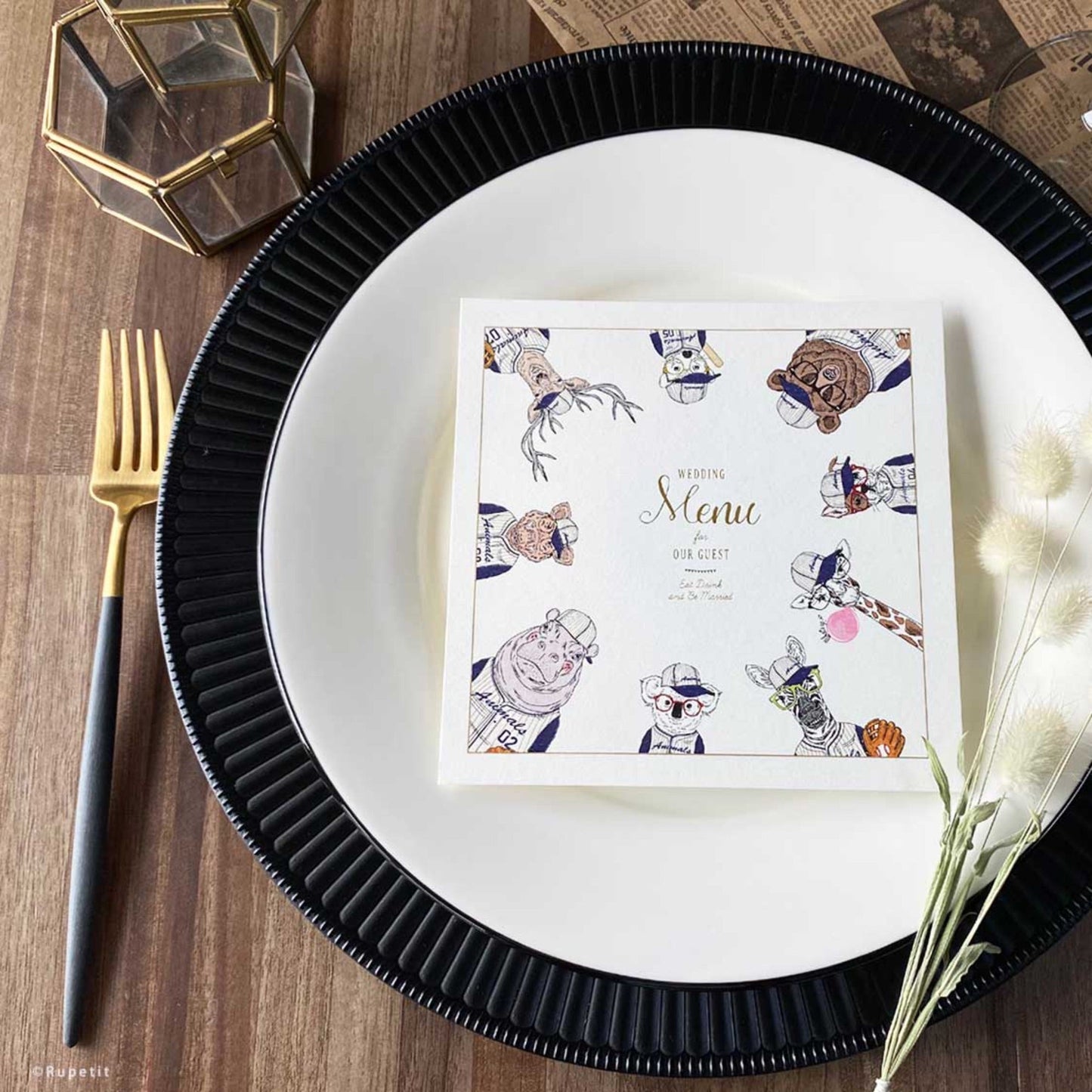 【結婚式 席次表】BS Set(ロール)【結婚式 ペーパー 席次表】