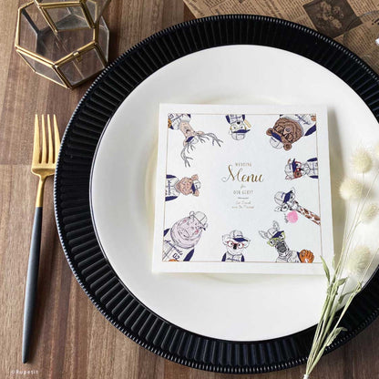 【結婚式 席次表】BS Set(ロール)【結婚式 ペーパー 席次表】