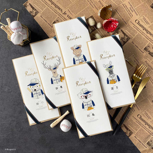 【結婚式 席次表】BS Set【結婚式 ペーパー 席次表】