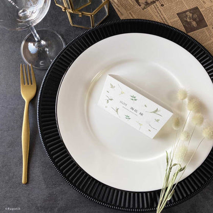 Flowers席次表【結婚式 ペーパー 席次表】