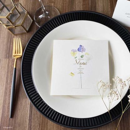 【結婚式 席次表】Ichirin Set【結婚式 ペーパー 席次表】