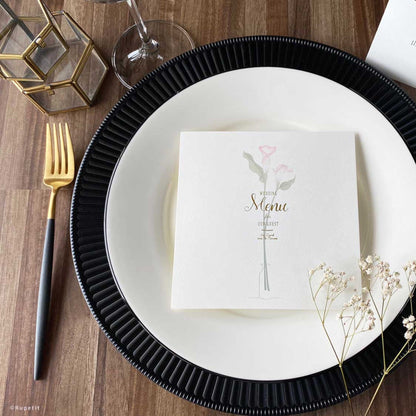 【結婚式 席次表】Ichirin Set【結婚式 ペーパー 席次表】