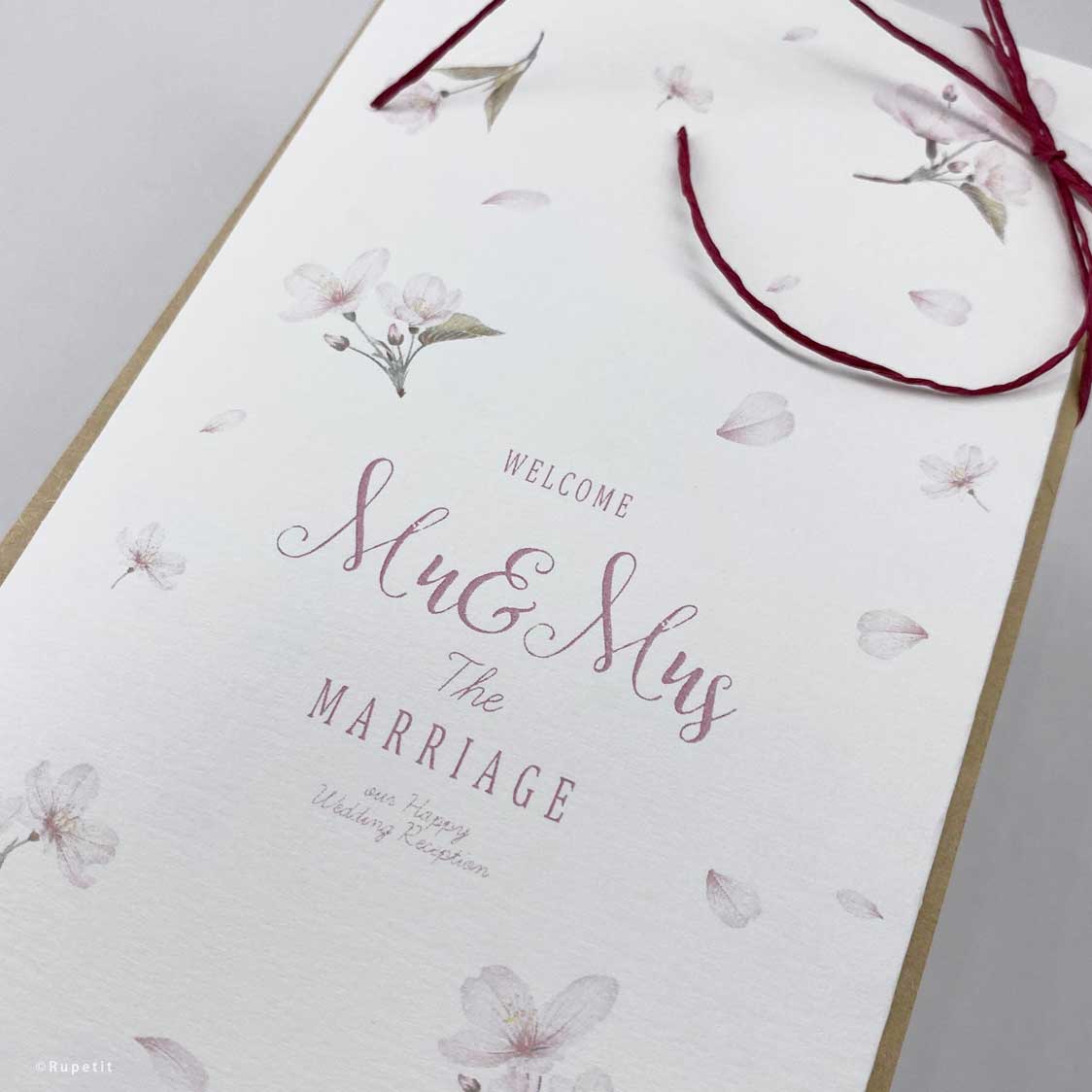 Sakura席次表【結婚式 ペーパー 席次表】 – 結婚式準備サイトCORDY