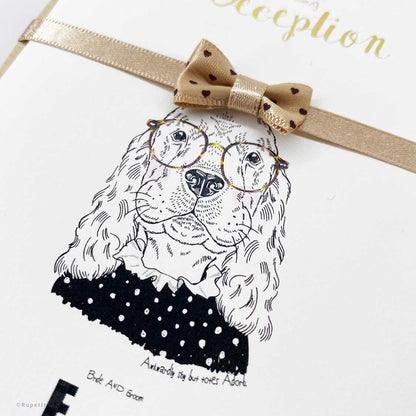 【結婚式 招待状】Dog Set【結婚式 ペーパー 招待状】