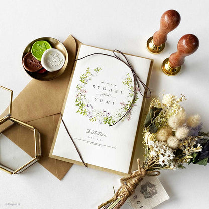 【結婚式 招待状】Natural【結婚式 ペーパー 招待状】