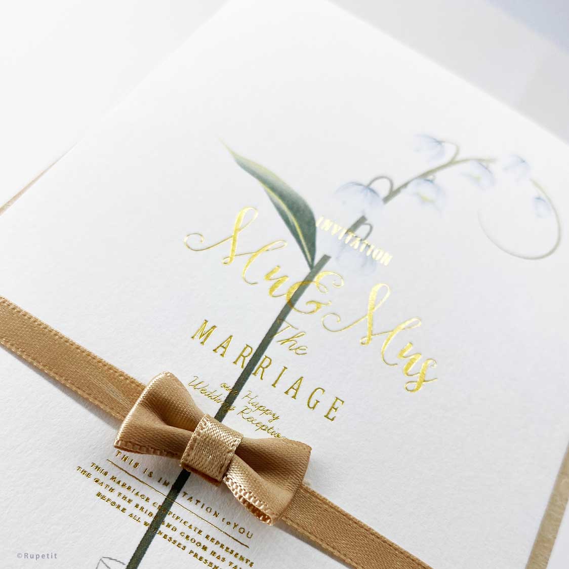 【結婚式 招待状】Ichirin Set【結婚式 ペーパー 招待状】