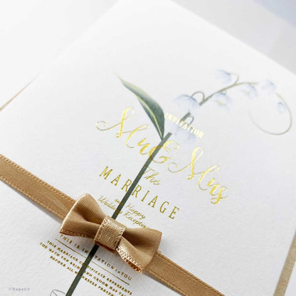 【結婚式 招待状】Ichirin Set【結婚式 ペーパー 招待状】