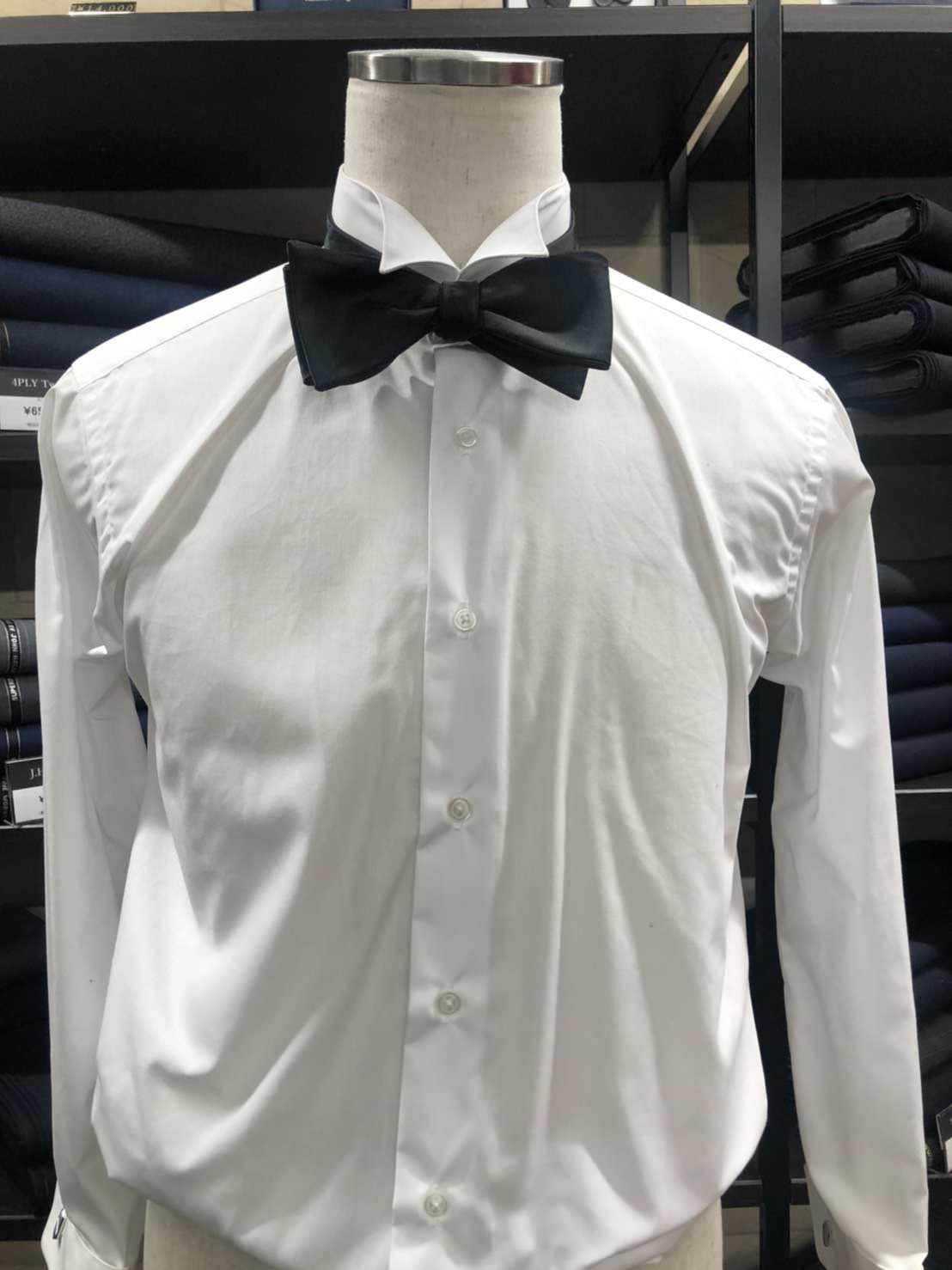 福岡近郊の方はこちらへ!オーダーウェディングシャツ(ウイングカラーシャツ) 【結婚式 ワイシャツ オーダーメイド】