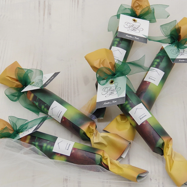 シンプルなデザインのサンキュータグ