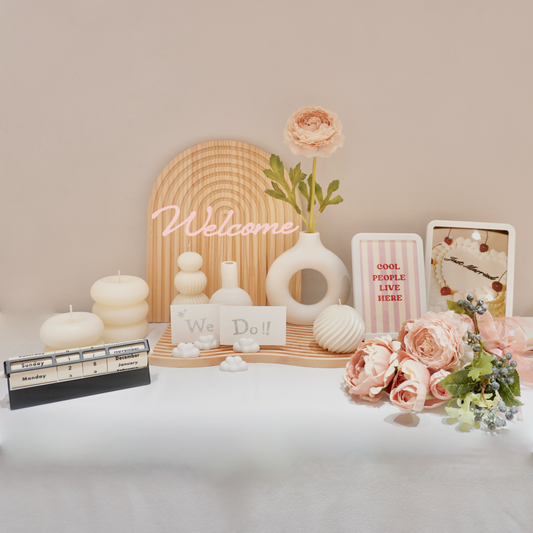 【3泊4日レンタル】韓国風コーディネートセット レンタルウェルカムグッズ 【結婚式 ウェルカムスペース レンタル】