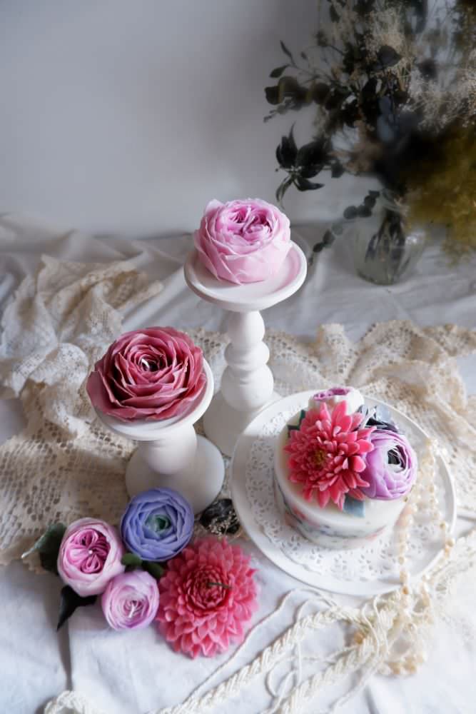 ウエルカムデコレーションキャンドルセット[FLOWER] 【結婚式 その他