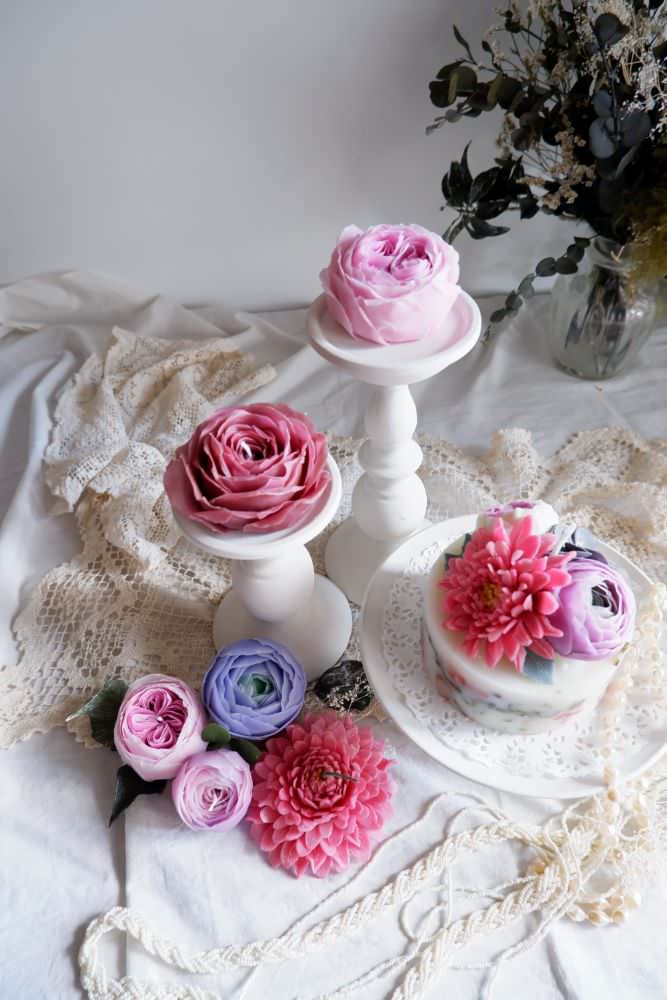 ウエルカムデコレーションキャンドルセット[FLOWER] 【結婚式 その他
