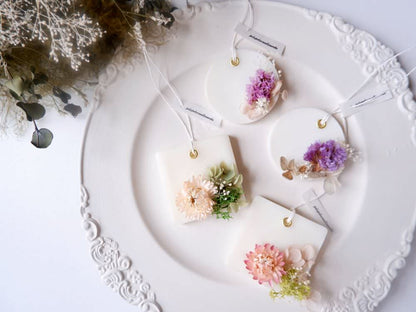 アロマワックスサシェ20セット(サークル、スクエア) 【結婚式 プチギフト 雑貨】