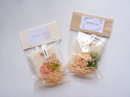アロマワックスサシェ20セット(サークル、スクエア) 【結婚式 プチギフト 雑貨】