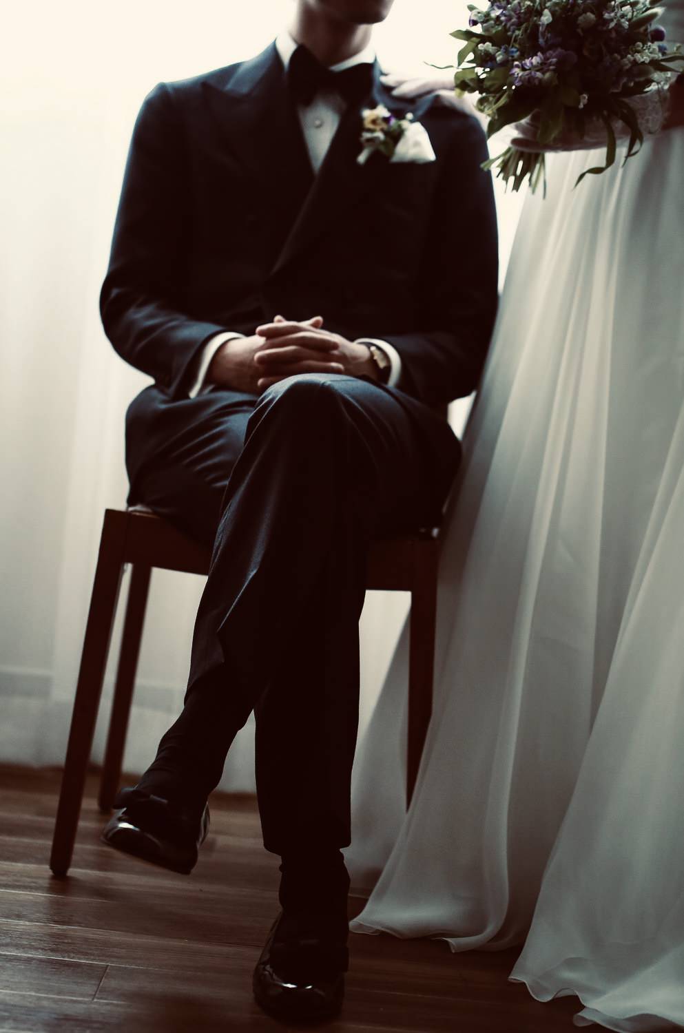 クラシックスタイル/オーダータキシード/ダブル/ラグジュアリーホテル 【結婚式 タキシード オーダーメイド】