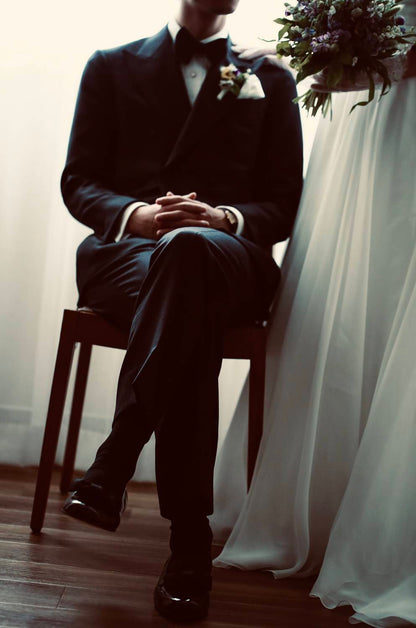 クラシックスタイル/オーダータキシード/ダブル/ラグジュアリーホテル 【結婚式 タキシード オーダーメイド】