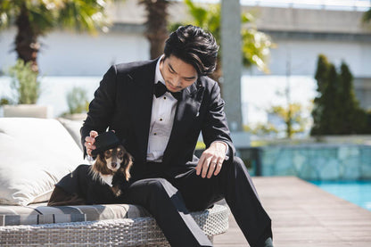 愛犬とお揃い/オーダータキシードセット 【結婚式 タキシード オーダーメイド】