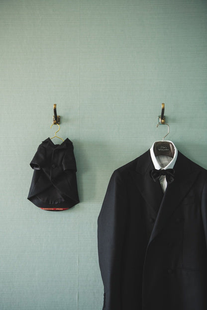 愛犬とお揃い/オーダータキシードセット 【結婚式 タキシード オーダーメイド】