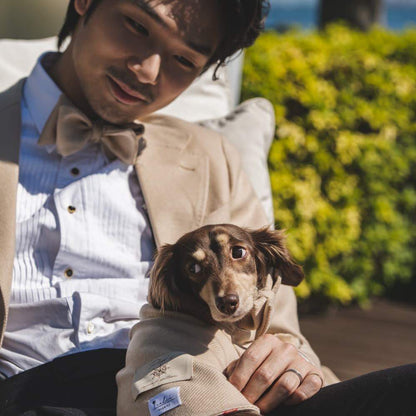 愛犬とお揃い/オーダータキシードセット 【結婚式 タキシード オーダーメイド】