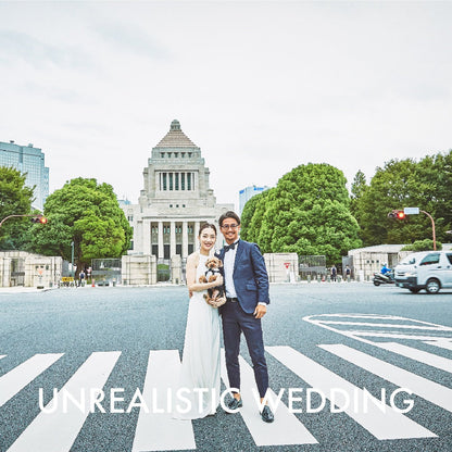 【フォトウェディング】大阪府 UNREALISTIC WEDDING -非現実的なフォトウェディング- 関東ver. 【結婚式 写真 フォト 撮影】