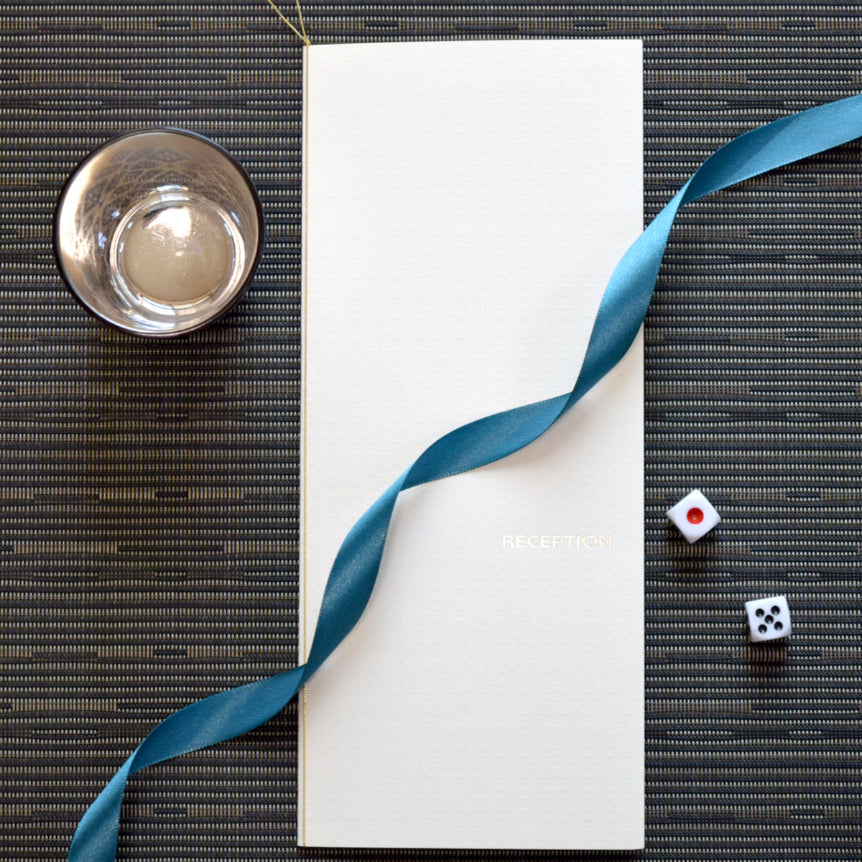 【結婚式 席次表 大人数専用】ヴェリタ ホワイト (印刷込み)【結婚式 ペーパー 席次表】