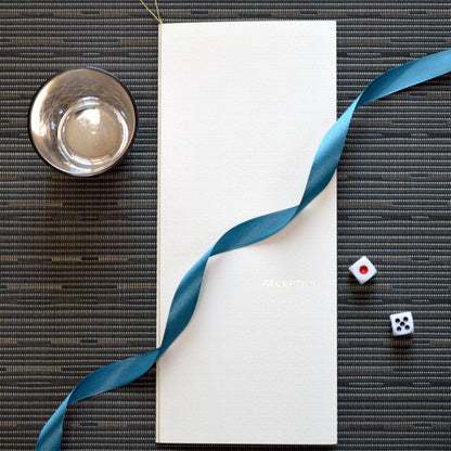 【結婚式 席次表 大人数専用】ヴェリタ ホワイト (印刷込み)【結婚式 ペーパー 席次表】