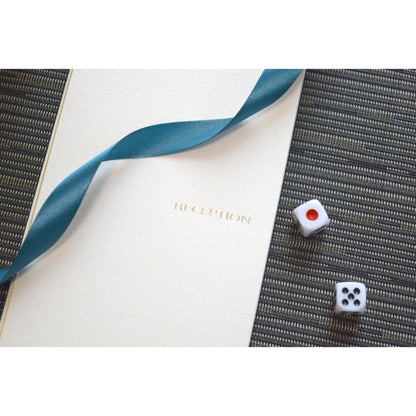 【結婚式 席次表 大人数専用】ヴェリタ ホワイト (印刷込み)【結婚式 ペーパー 席次表】