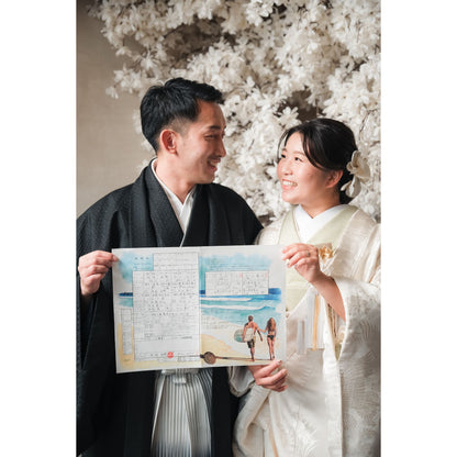 和装スタジオプラン【結婚式　写真　フォトウェディング】