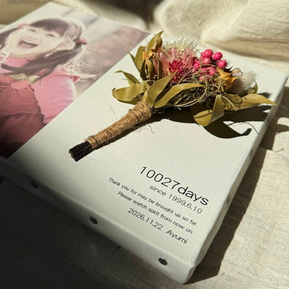 フォトフラワーキャンバス