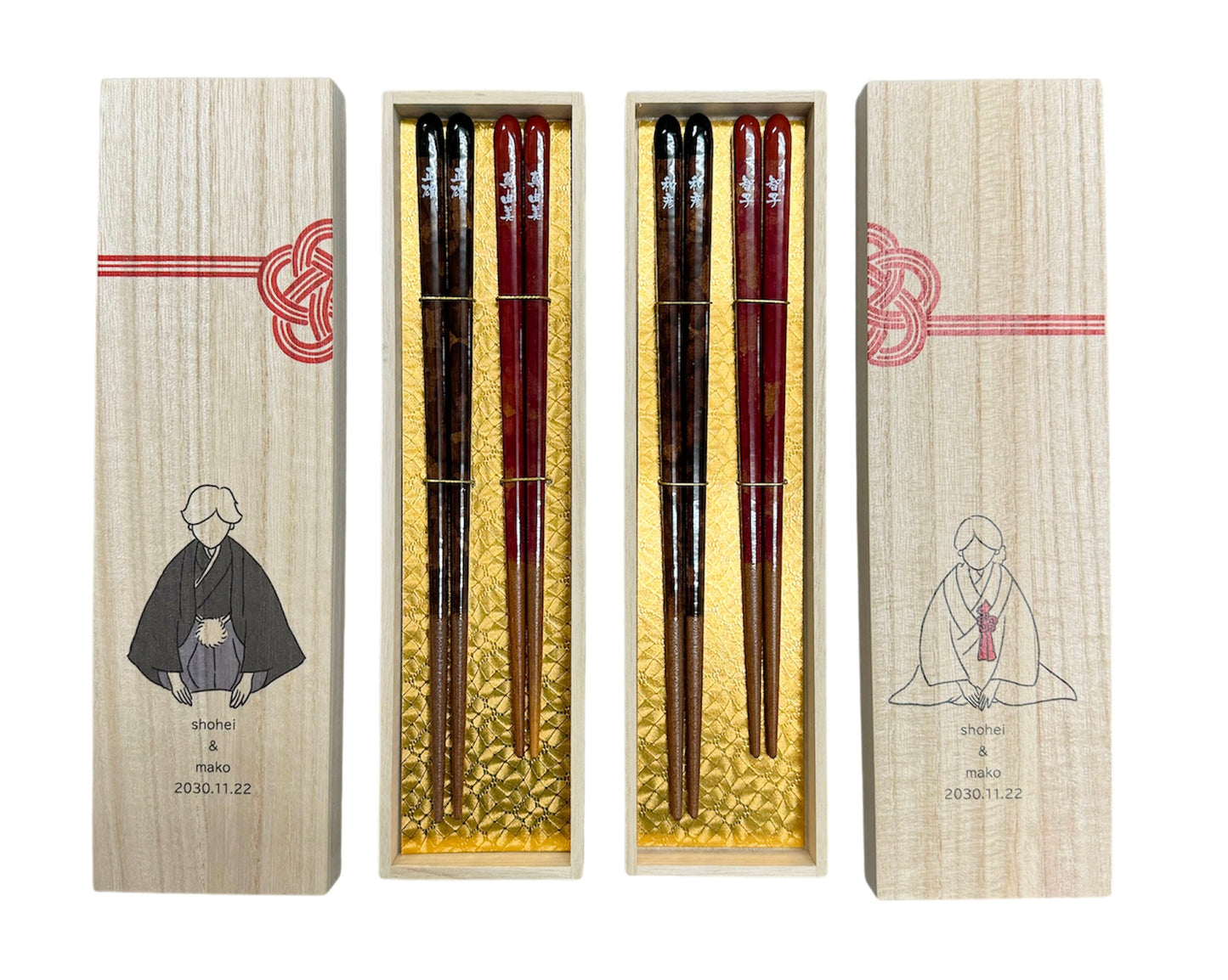 両家を結ぶ箸【結婚式 ギフト 両親プレゼント】