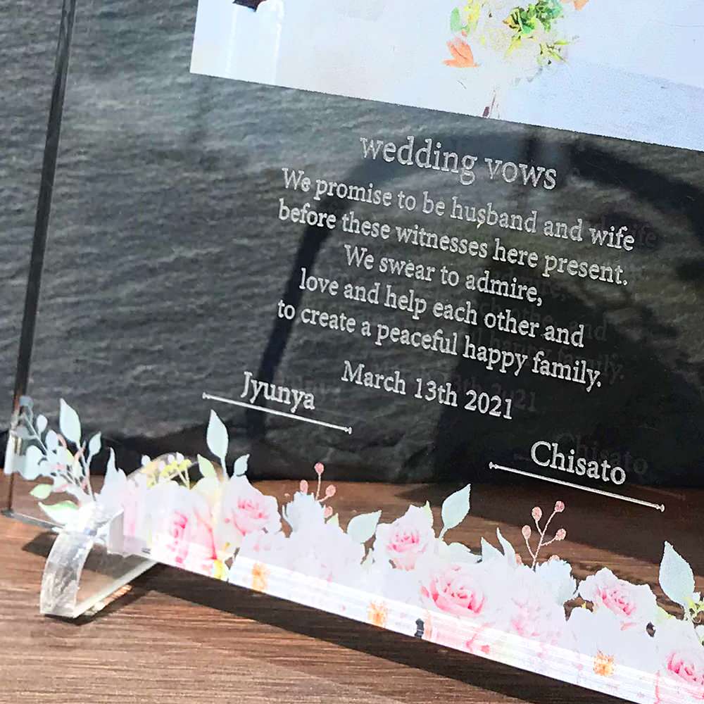 結婚証明書mini-ローズガーデン- 【結婚証明書】