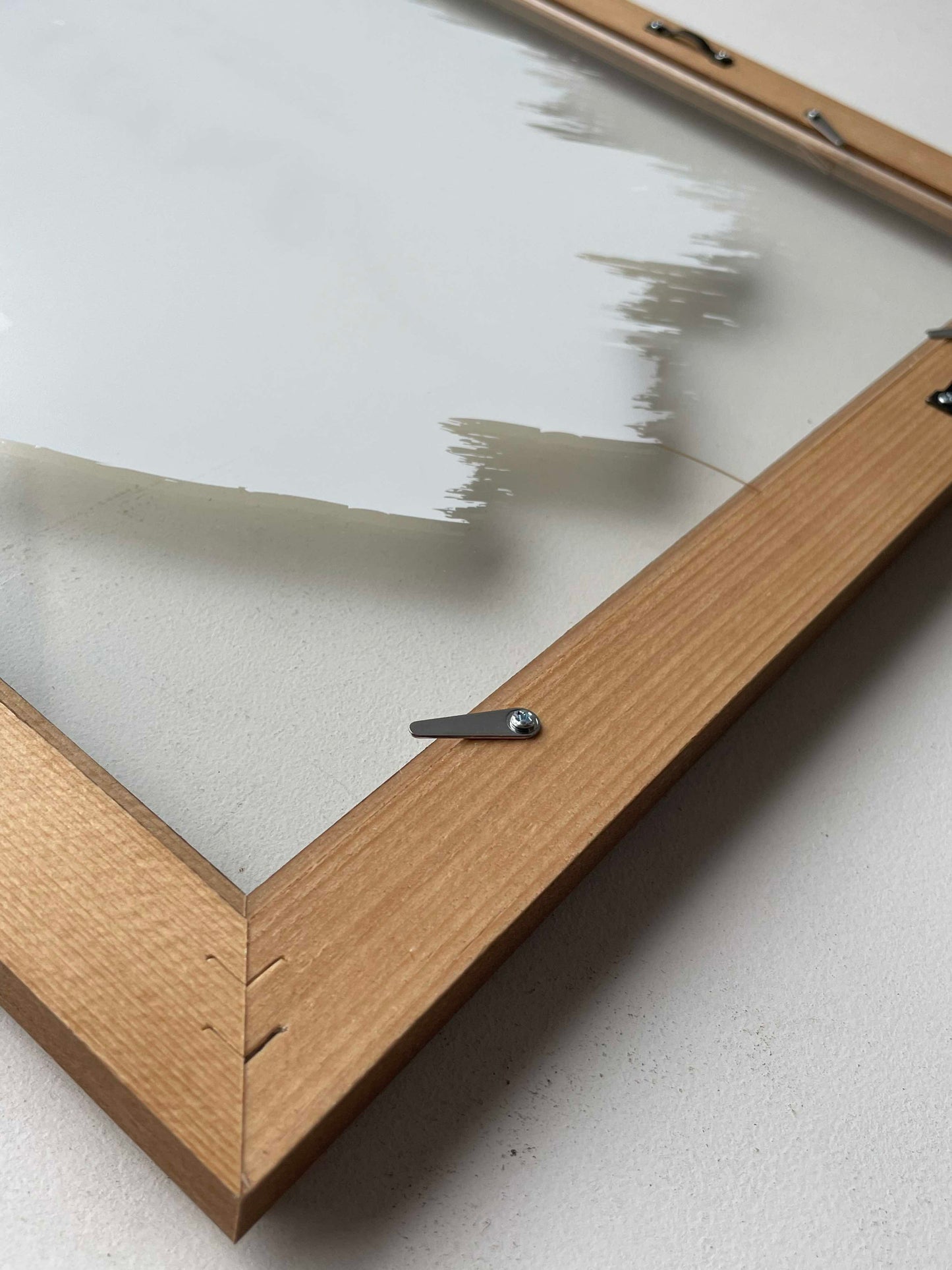 【ウェルカムボード】ウッドフレーム A white 【結婚式 ウェルカムボード オーダーメイド】