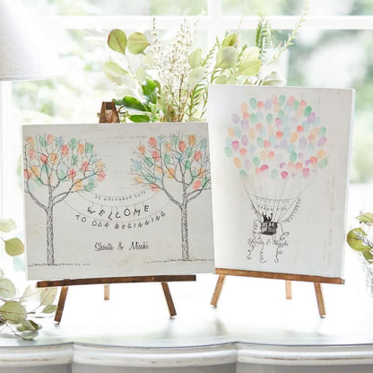 【結婚証明書】ウッドパネル ウェディングツリー/バルーン 【結婚証明書】