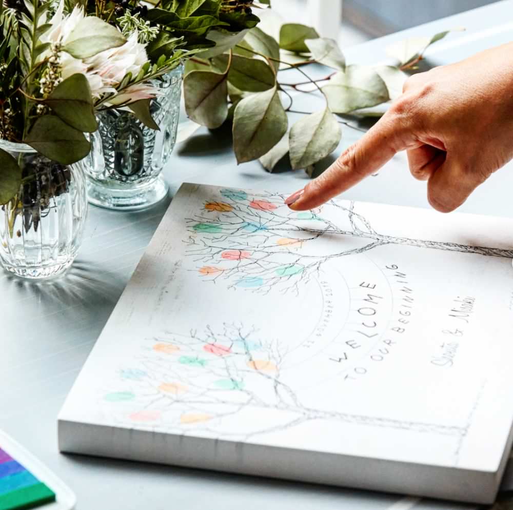 【結婚証明書】ウッドパネル ウェディングツリー/バルーン 【結婚証明書】