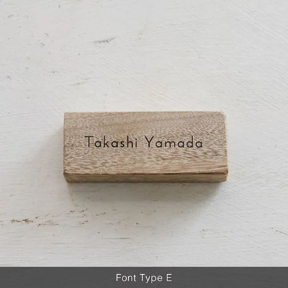 【結婚式 席札】ウッドブロック【結婚式 ペーパー 席札】