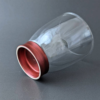 Wウォールグラス銀河(赤)【結婚式 ギフト 引き出物 食器類】