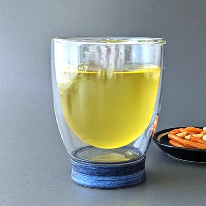 Wウォールグラス銀河(青)【結婚式 ギフト 引き出物 食器類】