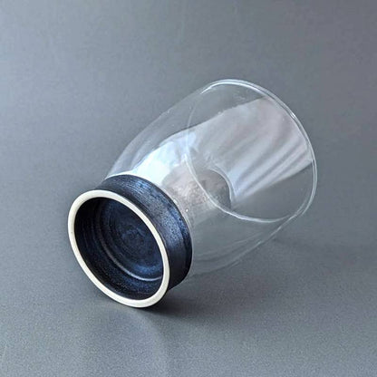 Wウォールグラス銀河(黒)【結婚式 ギフト 引き出物 食器類】