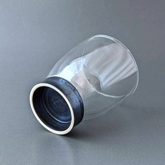 Wウォールグラス銀河(黒)【結婚式 ギフト 引き出物 食器類】